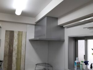 千葉キッチン取付け隊　マンションのレンジフードリフォーム術　施工後